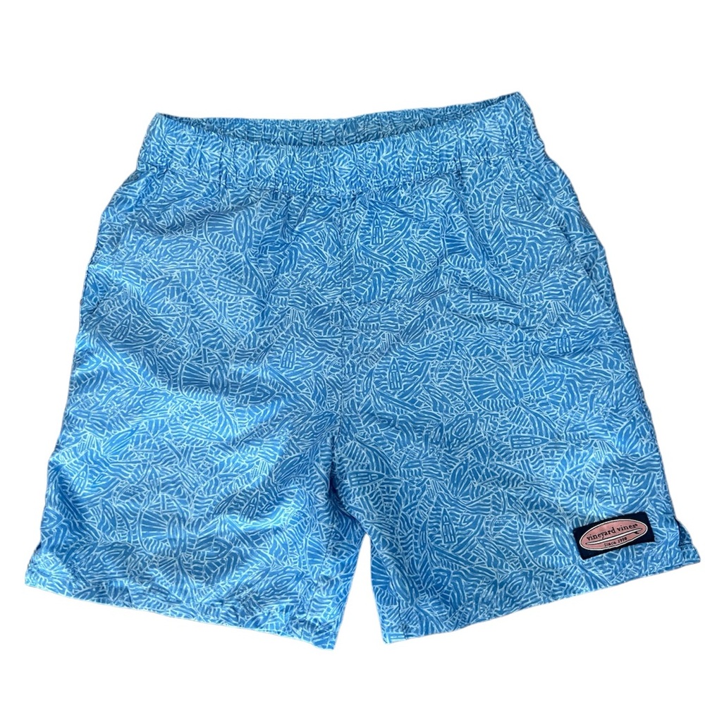 Boys Vineyard Vine Swim Trunks Size Small